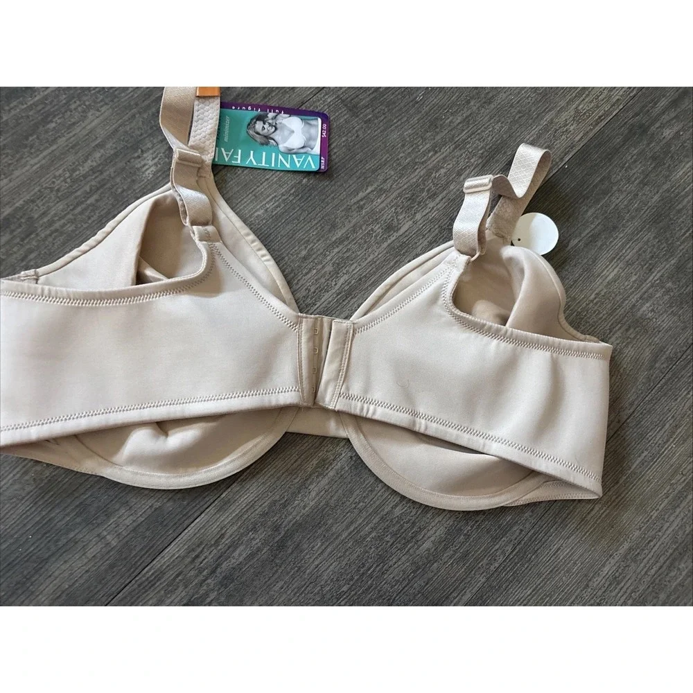 Vanity‎ Fair Beauty Back Smoothing Full Figure Minimizer Bra 76080 - 44DD NwT's